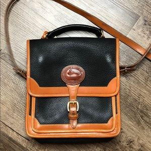 Vintage Dooney & Bourke leather purse satchel